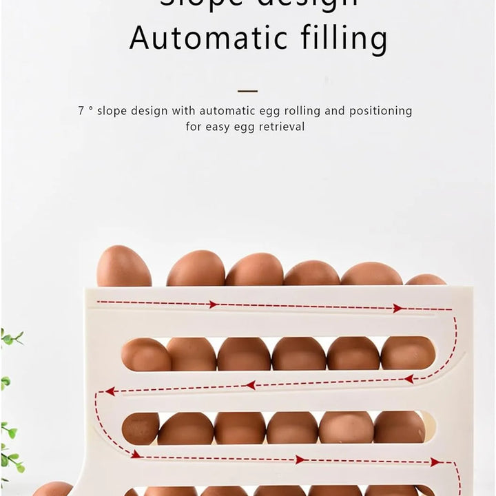 4 Tiers Egg Holder for Fridge